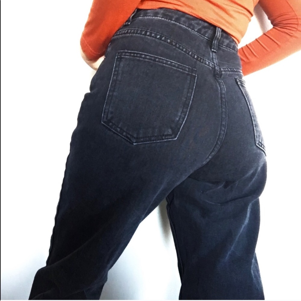 High waisted mom jeans